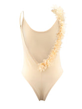 Load image into Gallery viewer, Summer Sexy V Neck Lace Stitching Backless One-piece Swimsuit Bikini