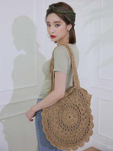 Load image into Gallery viewer, Flower Knit Bohemia Beach Bag