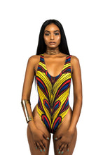 Load image into Gallery viewer, New Ladies Printed Open Back One-piece Swimsuit