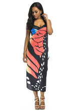 Load image into Gallery viewer, New Sexy Shawl Sling Print Cover up Dress