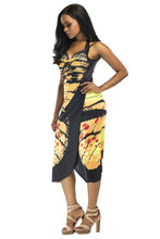 Load image into Gallery viewer, New Sexy Shawl Sling Print Cover up Dress