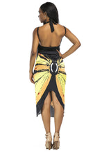 Load image into Gallery viewer, New Sexy Shawl Sling Print Cover up Dress