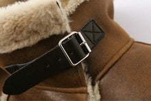 Load image into Gallery viewer, Fleece Stitching Women Suede Coat Jacket