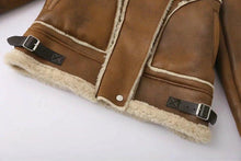 Load image into Gallery viewer, Fleece Stitching Women Suede Coat Jacket