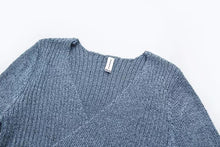 Load image into Gallery viewer, Autumn Sexy Cross V-Neck Sweater