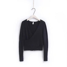 Load image into Gallery viewer, Autumn Sexy Cross V-Neck Sweater