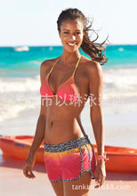 Load image into Gallery viewer, Women's Sexy Split Swimwear Flat Angle Gradient Bikini