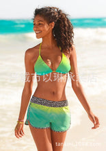 Load image into Gallery viewer, Women's Sexy Split Swimwear Flat Angle Gradient Bikini
