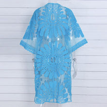 Load image into Gallery viewer, 2018 New Arrival Sun Flower tassel bikini blouse