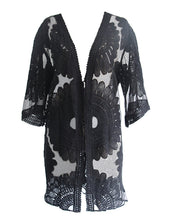 Load image into Gallery viewer, 2018 New Arrival Sun Flower tassel bikini blouse