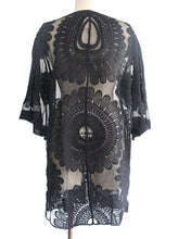 Load image into Gallery viewer, 2018 New Arrival Sun Flower tassel bikini blouse