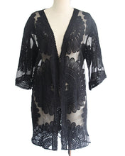 Load image into Gallery viewer, 2018 New Arrival Sun Flower tassel bikini blouse