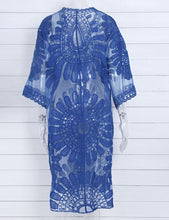 Load image into Gallery viewer, 2018 New Arrival Sun Flower tassel bikini blouse