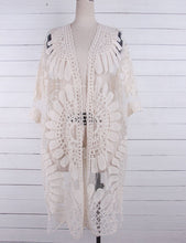 Load image into Gallery viewer, 2018 New Arrival Sun Flower tassel bikini blouse