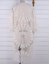 Load image into Gallery viewer, 2018 New Arrival Sun Flower tassel bikini blouse