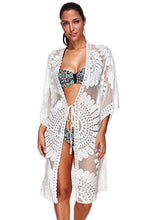 Load image into Gallery viewer, 2018 New Arrival Sun Flower tassel bikini blouse