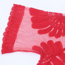 Load image into Gallery viewer, 2018 New Arrival Sun Flower tassel bikini blouse