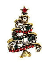 Load image into Gallery viewer, Alloy Creative Christmas Tree Santa Claus Pin Boutonniere