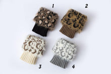 Load image into Gallery viewer, Boot cuff thick short-sleeved thick thick bamboo knit wool yarn socks - 3