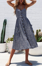 Load image into Gallery viewer, 2018 NEW CLASSIC SPAGHETTI STRAPS MIDI DRESS