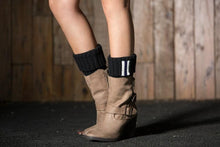 Load image into Gallery viewer, Boot cuff thick short-sleeved thick thick bamboo knit wool yarn socks - 2