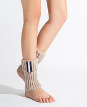 Load image into Gallery viewer, Boot cuff thick short-sleeved thick thick bamboo knit wool yarn socks - 2