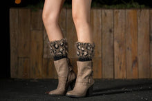 Load image into Gallery viewer, Boot cuff thick short-sleeved thick thick bamboo knit wool yarn socks - 3