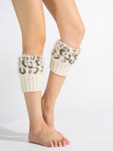 Load image into Gallery viewer, Boot cuff thick short-sleeved thick thick bamboo knit wool yarn socks - 3