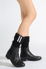 Load image into Gallery viewer, Boot cuff thick short-sleeved thick thick bamboo knit wool yarn socks - 2