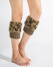 Load image into Gallery viewer, Boot cuff thick short-sleeved thick thick bamboo knit wool yarn socks - 3