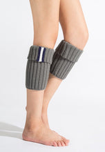 Load image into Gallery viewer, Boot cuff thick short-sleeved thick thick bamboo knit wool yarn socks - 2