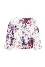 Load image into Gallery viewer, Digital Printed Floral Large Size Strap Fashion Chiffon Top