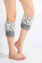 Load image into Gallery viewer, Boot cuff thick short-sleeved thick thick bamboo knit wool yarn socks - 3