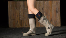 Load image into Gallery viewer, Boot cuff thick short-sleeved thick thick bamboo knit wool yarn socks - 2