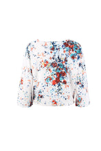 Load image into Gallery viewer, Digital Printed Floral Large Size Strap Fashion Chiffon Top