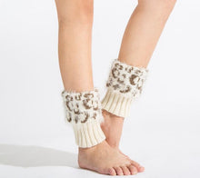Load image into Gallery viewer, Boot cuff thick short-sleeved thick thick bamboo knit wool yarn socks - 3