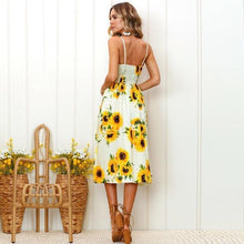 Load image into Gallery viewer, 2018 NEW CLASSIC SPAGHETTI STRAPS MIDI DRESS