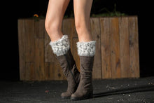 Load image into Gallery viewer, Boot cuff thick short-sleeved thick thick bamboo knit wool yarn socks - 3
