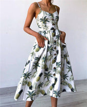 Load image into Gallery viewer, 2018 NEW CLASSIC SPAGHETTI STRAPS MIDI DRESS