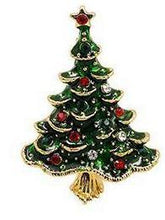 Load image into Gallery viewer, Alloy Creative Christmas Tree Santa Claus Pin Boutonniere