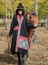Load image into Gallery viewer, Winter ethnic wind oversize women's cotton-padded jackets