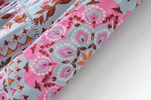 Load image into Gallery viewer, Bohemian long-sleeved lace sunscreen loose blouse