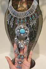 Load image into Gallery viewer, Sexy Boho Statement Turquoise Necklace Body Chains