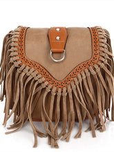 Load image into Gallery viewer, Womens' Pouch Tassel Shoulder Bag Vintage Handbag Crossbody Bags for Women Large Capacity Messenger Bags
