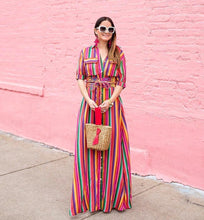 Load image into Gallery viewer, 2018 New Stripe Loose Maxi Long Dress