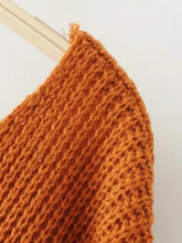 Load image into Gallery viewer, Fashion Solid Color V-neck Halterback Bandage Sweater Tops