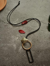 Load image into Gallery viewer, Simple Versatile Geometric Circle Square Long Necklace Chain Sweater Chain