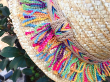 Load image into Gallery viewer, Summer Hand-Woven Bohemian Straw Parent-Child Sun Hat
