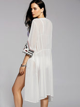 Load image into Gallery viewer, Summer Cardigan Chiffon Embroidery Sun Protection Clothing