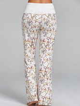 Load image into Gallery viewer, Cats Bones Printed Casual Yoga Pants